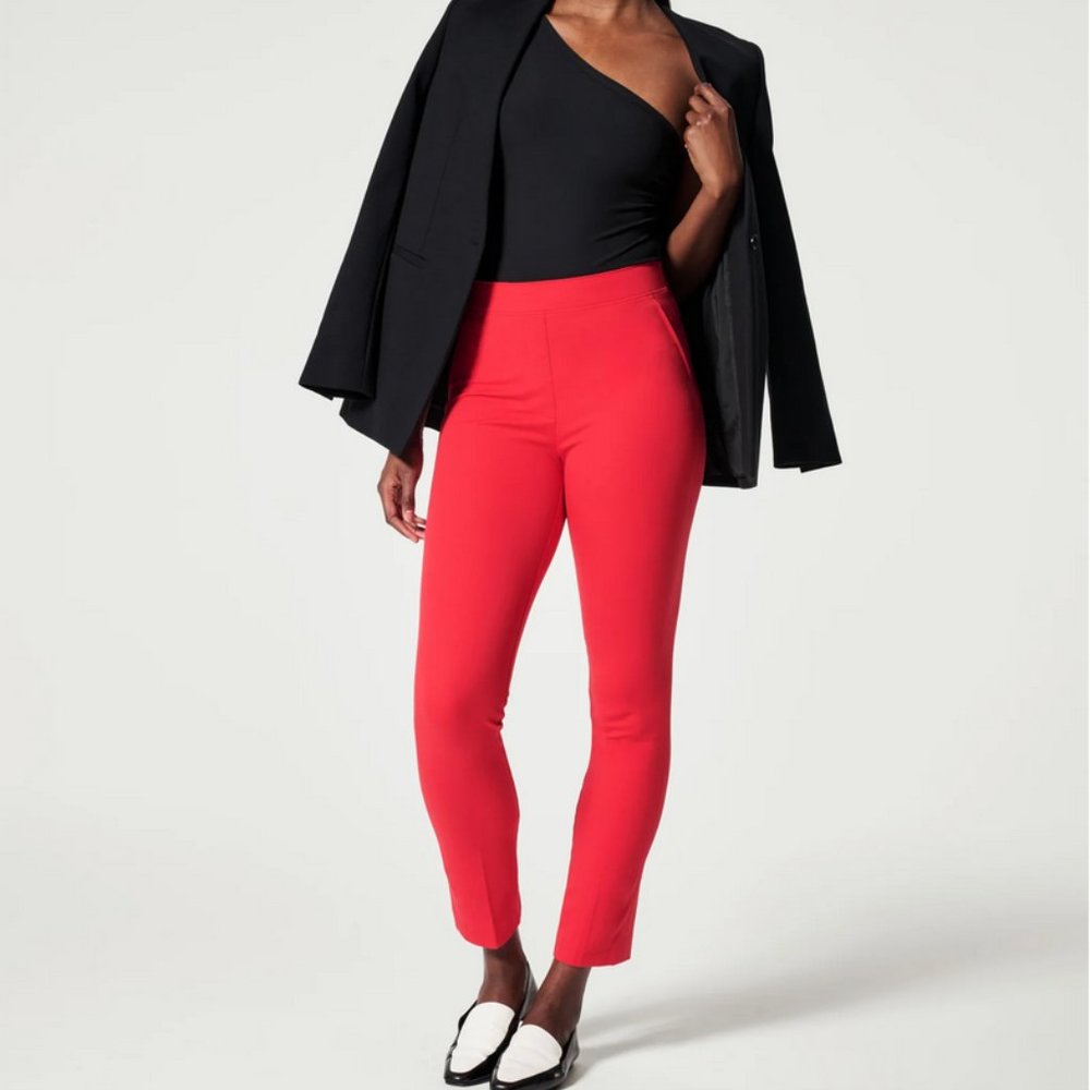 SPANX - On-the-Go Ankle Slim Straight Pant